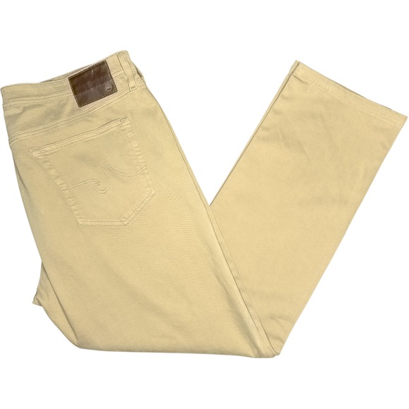 Ag Adriano Goldschmied Other - Adriano Goldschmied Pants Men's Brown Everett Slim Straight Chino‎ Italy 40x32